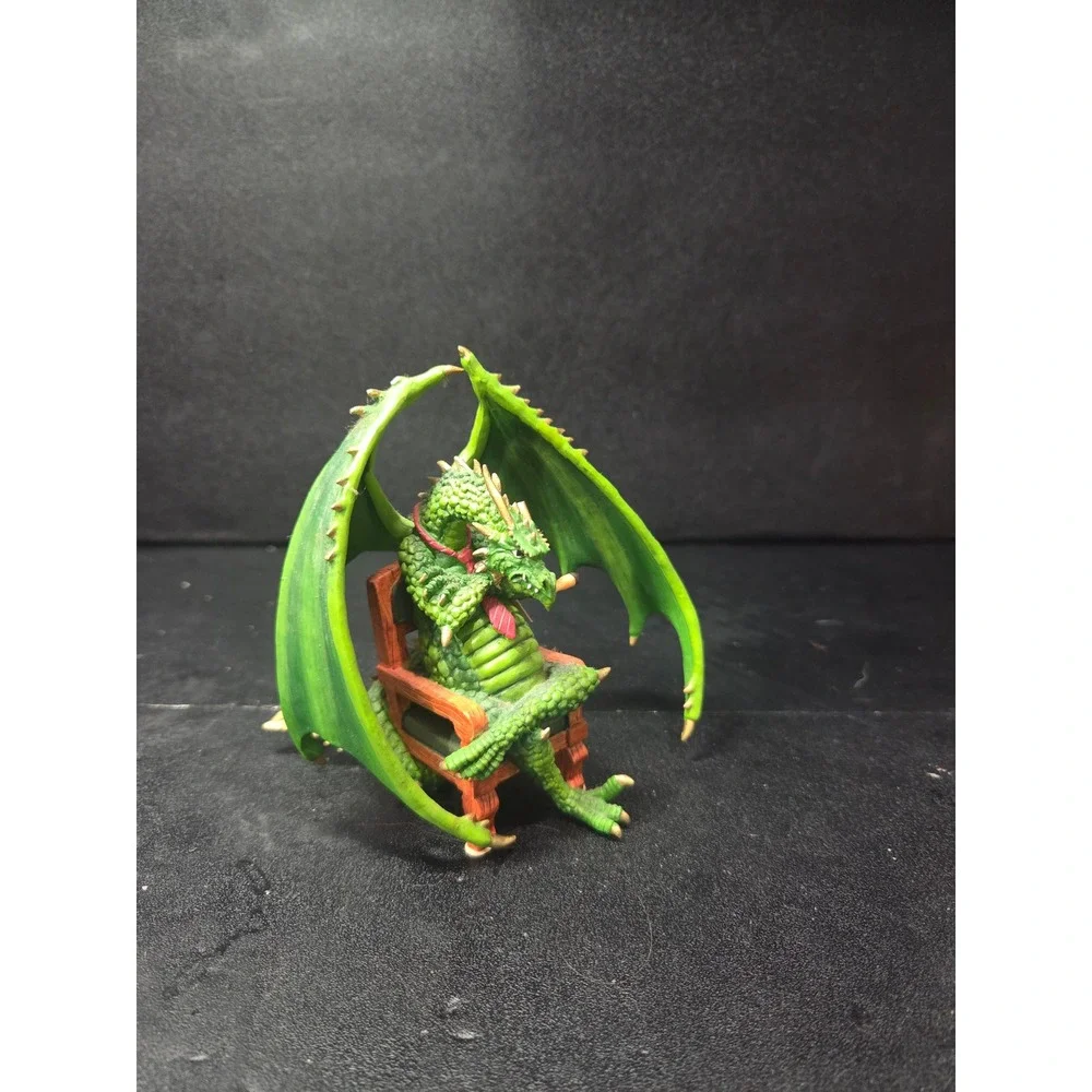 Hamilton Collection Foldin' Freddy, Hold'em or Fold'em Poker, Dragon Figure Flaw